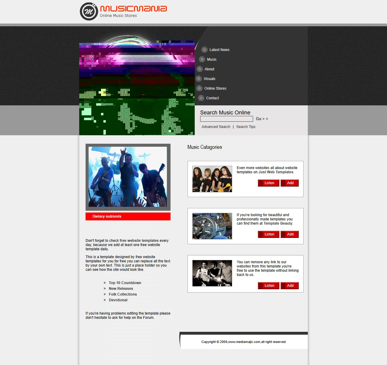 音乐网站音乐工作室