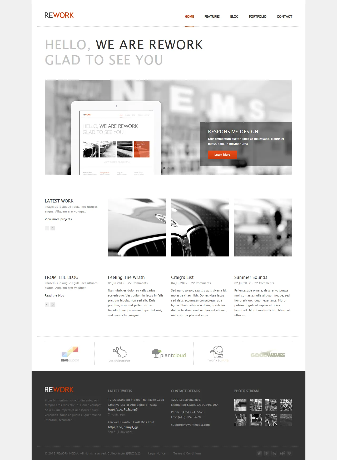 创意工作室网页设计