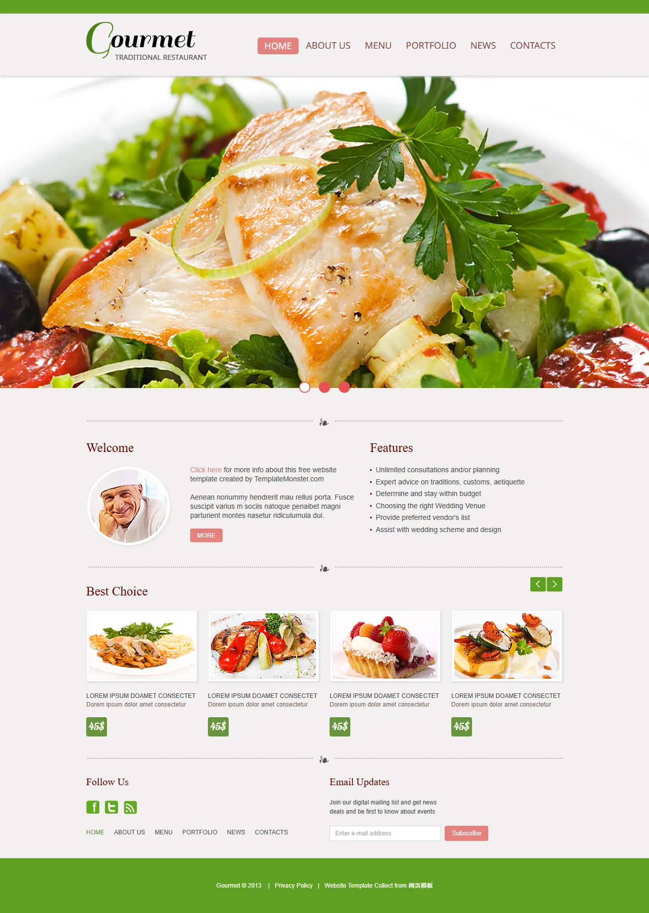 通用企业商务官网模板